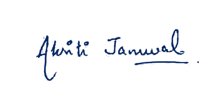 Dr. Akriti Jamwal signature